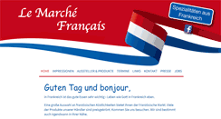 Desktop Screenshot of le-marche-francais.de